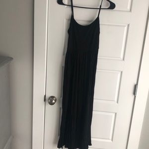 Soft black pant romper